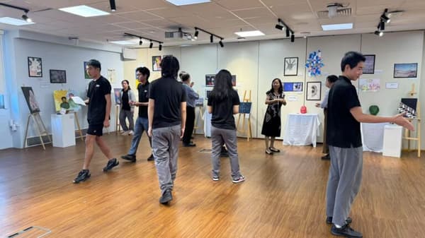 The IBDP Art Exhibition at HWA