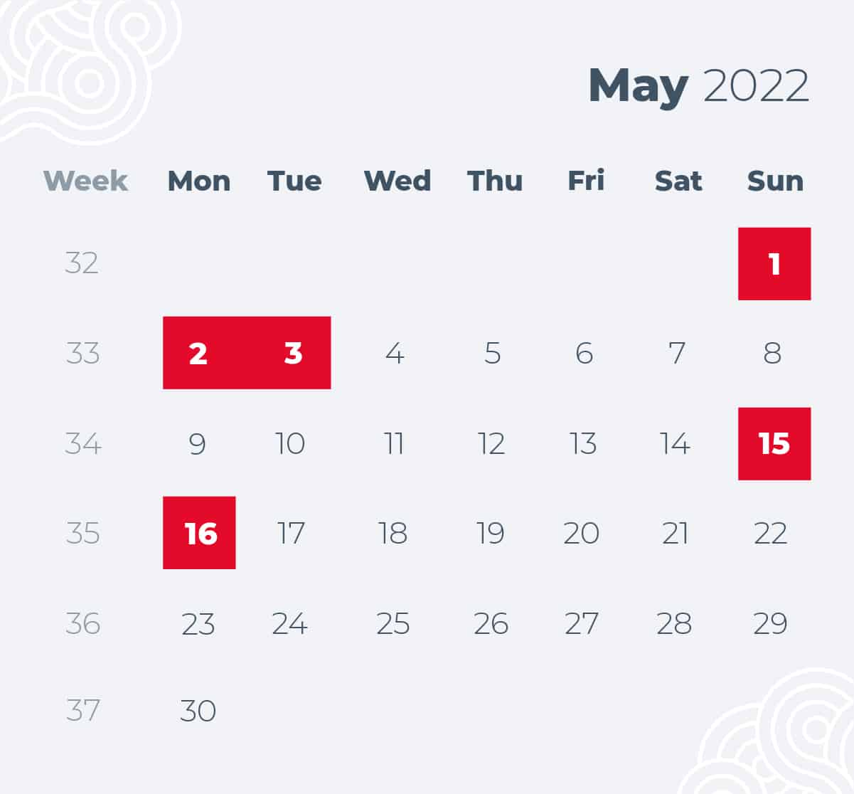 Academic Calendar &ndash; Hillside World Academy