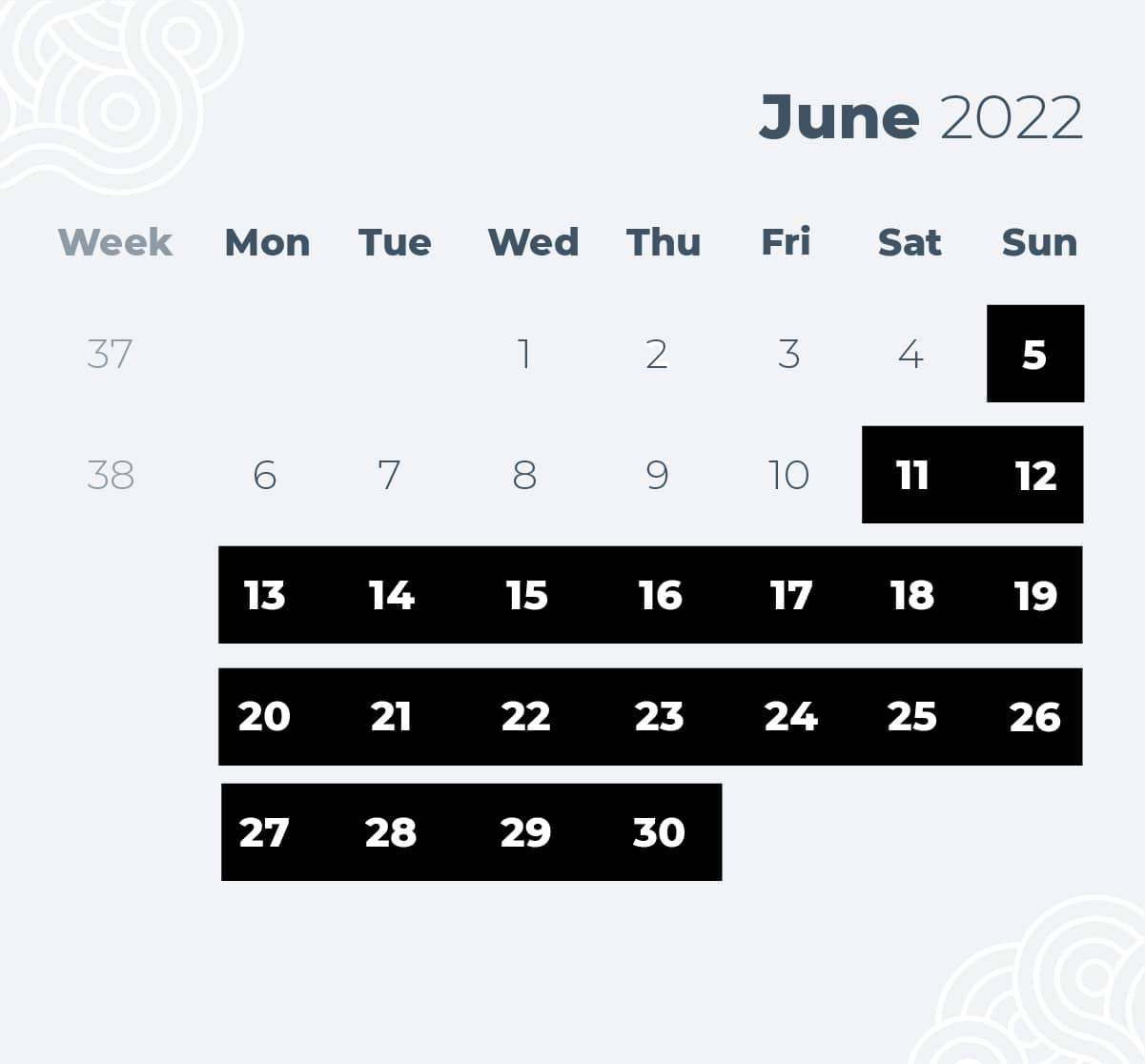 Academic Calendar &ndash; Hillside World Academy